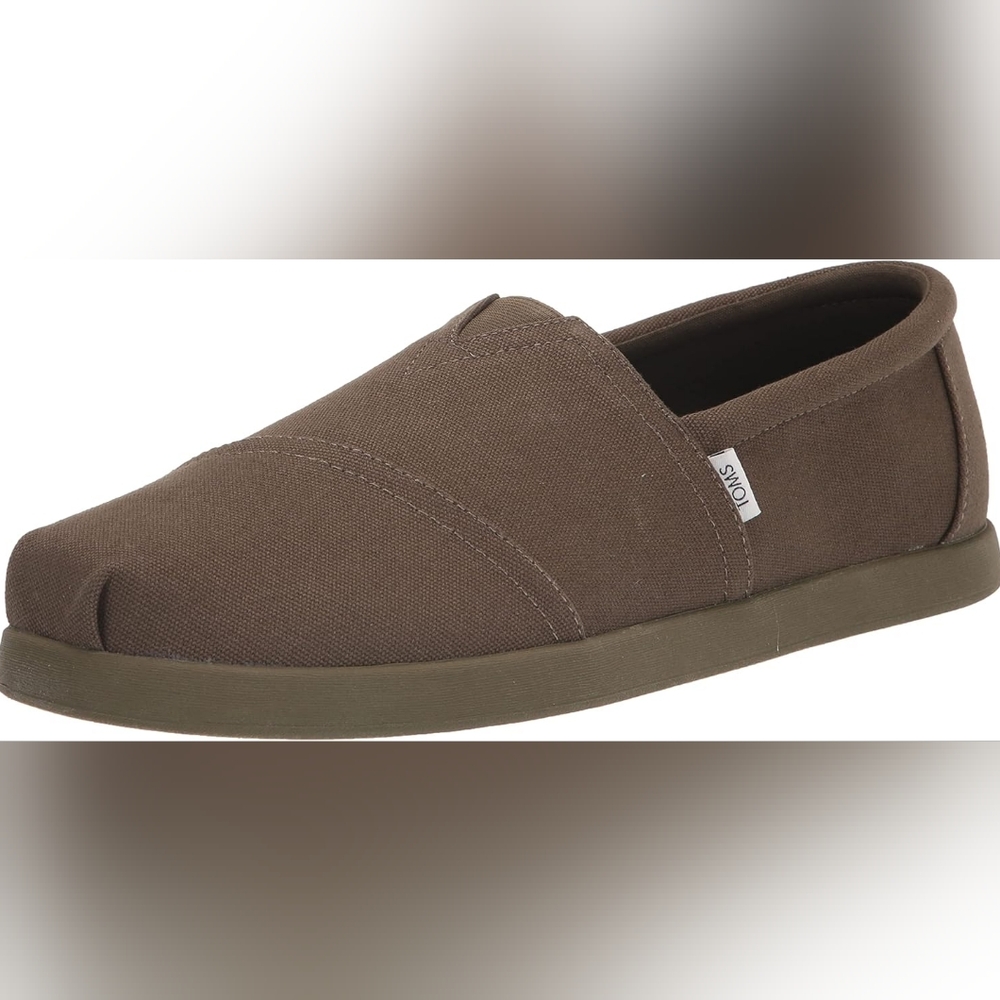 TOMS Men's Brown Slip-On Shoes